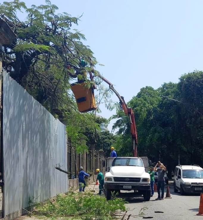 Comlurb faz operação de limpeza e roçada na Avenida Brasil - Prefeitura da  Cidade do Rio de Janeiro 