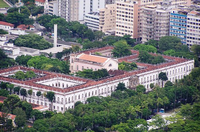 Palácio Universitário do campus da Praia Vermelha da UFRJ